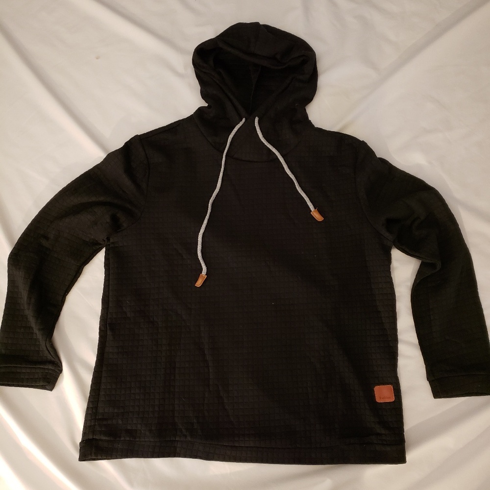 Mens black hoodie